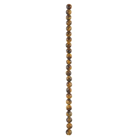 Yellow Tigereye Faceted Coin Beads by Bead Landing™